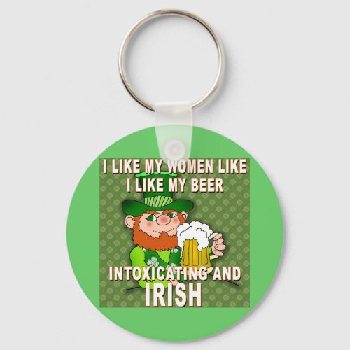 Funny Leprechaun Meme for St Patricks Day Keychain