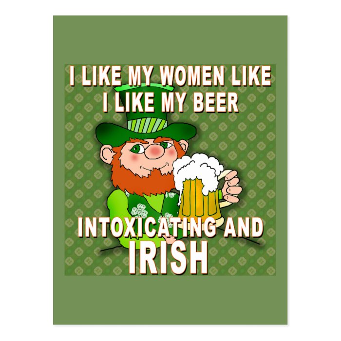 Funny Leprechaun Meme for St Patricks Day Postcards