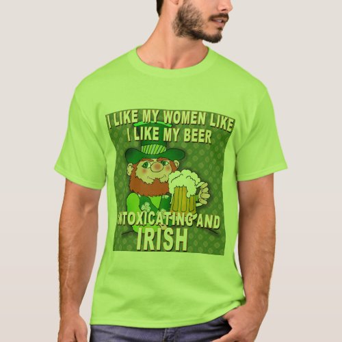 Funny Leprechaun Meme for St Patricks Day T_Shirt