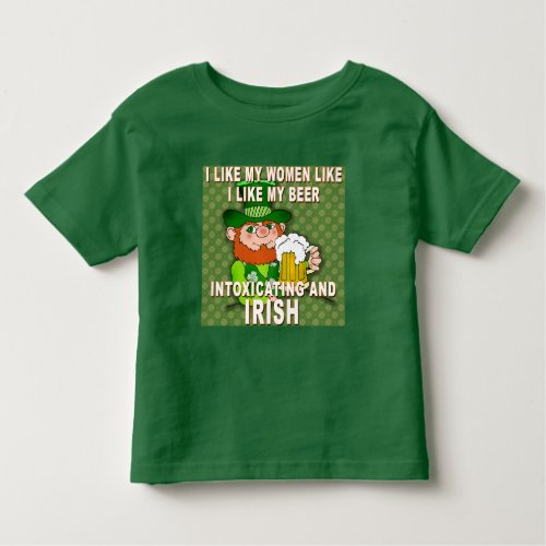 Funny Leprechaun Meme for St Patricks Day Toddler T_shirt