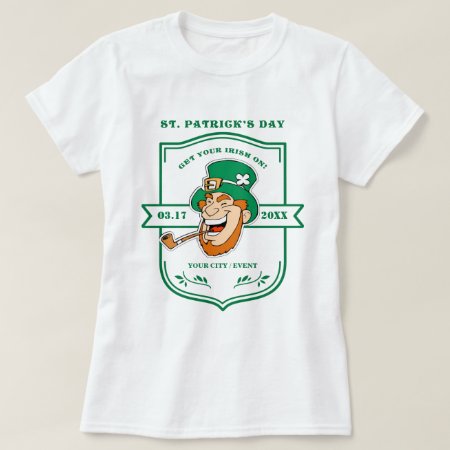 Funny Leprechaun St. Patrick's Day T-shirt
