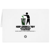 Funny Leprechauns Cards (Back Horizontal)