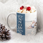 Funny Let it Snow Beach Photo Christmas Coffee Mug<br><div class="desc">This mug is perfect for your family Christmas photo! It's funny and festive,  and it will definitely get a laugh from your friends and family. Order your mug today and let it snow!

The photograph is for illustrative purposes and can be changed to one of your own.</div>