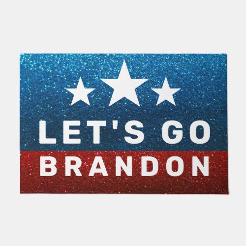 Funny Lets Go Brandon FJB Joe Biden MAGA Trump Doormat