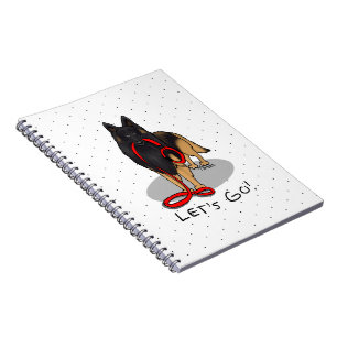 Funny Let's Go! Walk Belgian Tervuren (original) Notebook