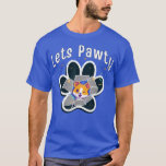 Funny Lets Pawty Birthday Corgi Outfit Kid Dog The T-Shirt<br><div class="desc">Funny Lets Pawty Birthday Corgi Outfit Kid Dog Themed Party  .</div>