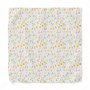 Funny Letters Bandana
