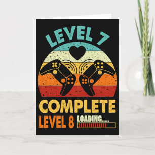 Funny Level 7 Complete Celebrate 7 Years Wedding A Card