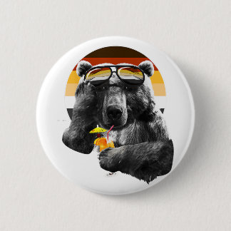 Funny LGBT Gay Bear Pride Button