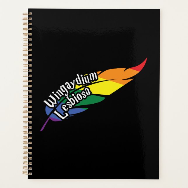 Funny LGBTQ | Play On Words | Pride | Rainbow Planner (Front)