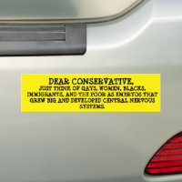 Political bumper deals stickers