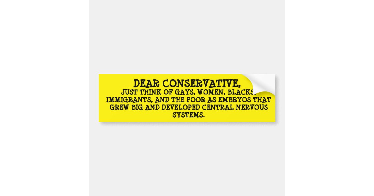 pro liberal bumper stickers