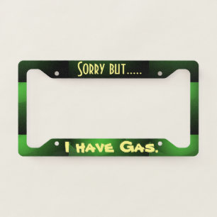 Funny License Plate Frame