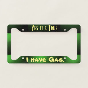 Funny License Plate Frame