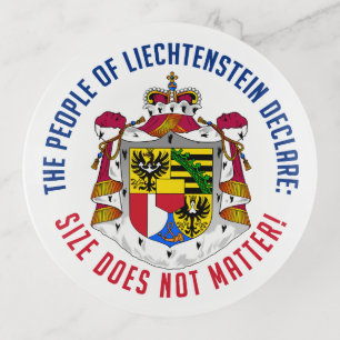 Funny Liechtenstein Trinket Tray
