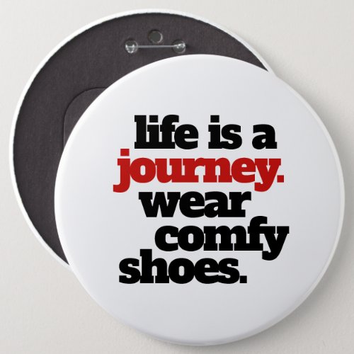 Funny Life is a Journey  Button