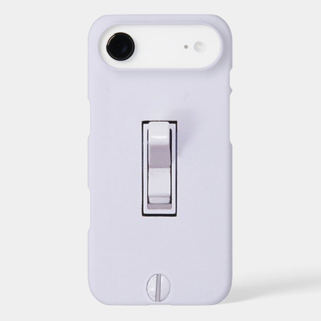 Funny Light Switch iPhone 6 case (Back)