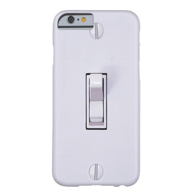 Funny Light Switch iPhone 6 case (Back)