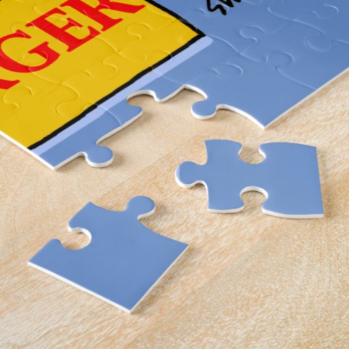 Funny Limburger Cheese and Wine Cartoon Jigsaw Puzzle Zazzle