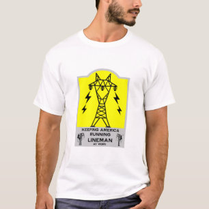 Funny Lineman Mug – Power Lineman Gift – Electric T-Shirt