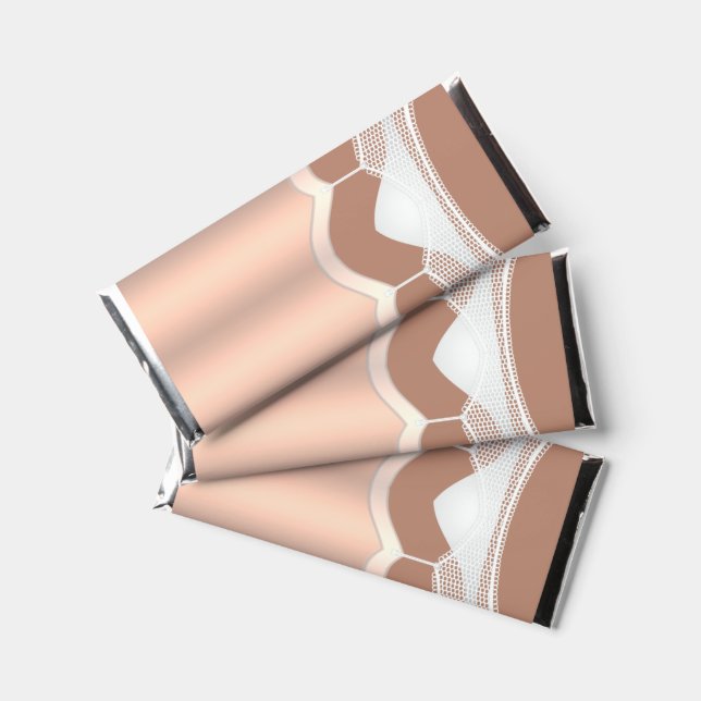 Funny Lingerie Chocolate Personalized Hershey Bar  (Front)