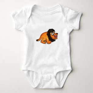 Funny Lion Baby Bodysuit