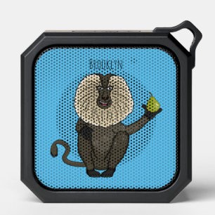 Funny lion tailed macaque monkey cartoon bluetooth speaker