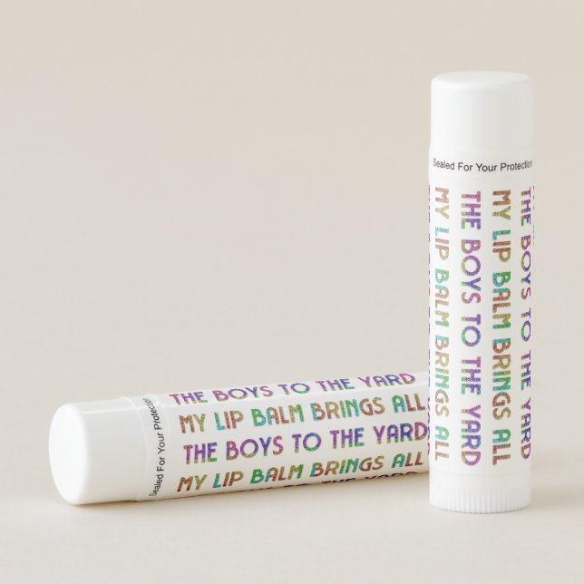 Funny Lip Balm  (Front)
