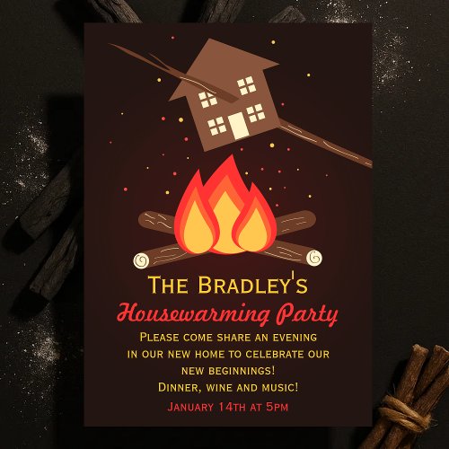 Funny Literal Housewarming Party Invitations