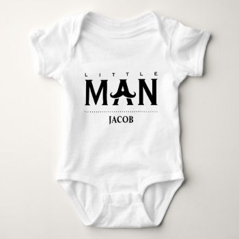 Funny Little Boy Custom Baby Bodysuit by MiniBrothers at Zazzle