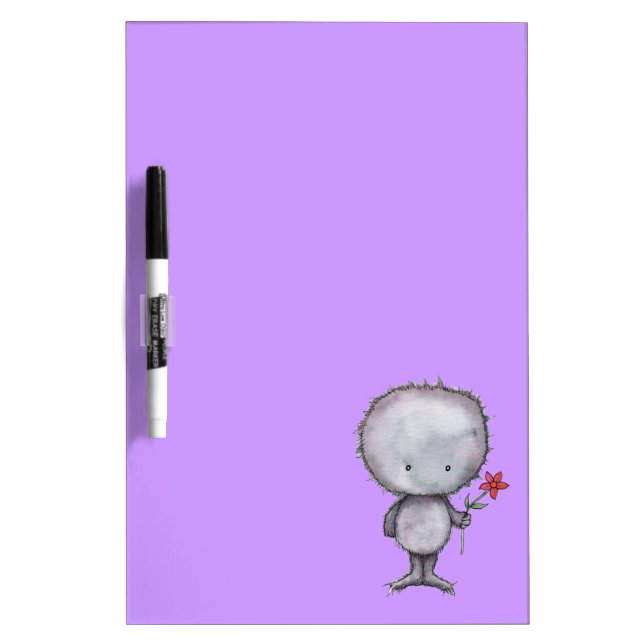 Funny Little Creature Dry Erase Board (Front)