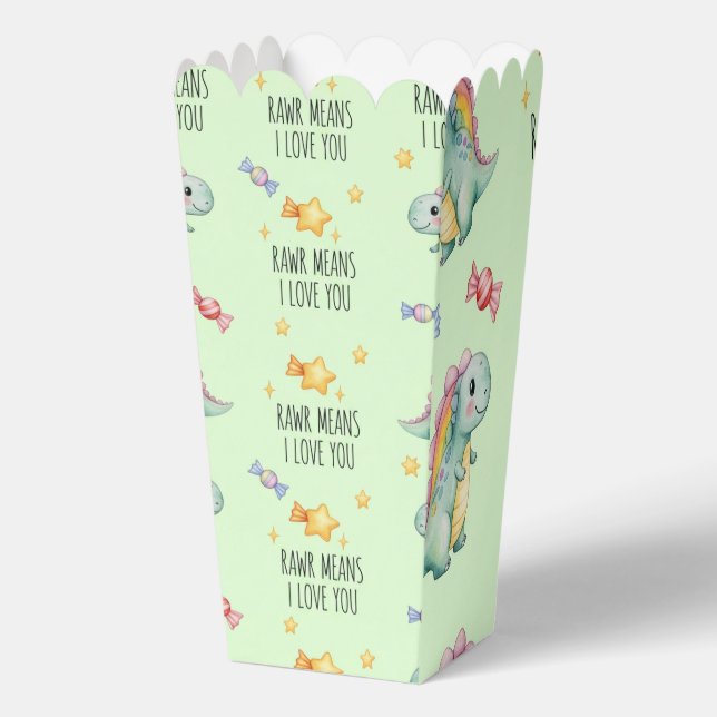  Funny little dinosaurs by Natasha Us   Favor Boxes (Front)