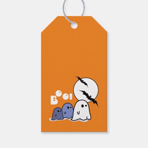 Funny Little Ghosts Halloween Custom  Gift Tags