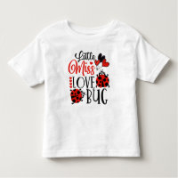 Funny Little Miss Love Bug Cute Valentines Day