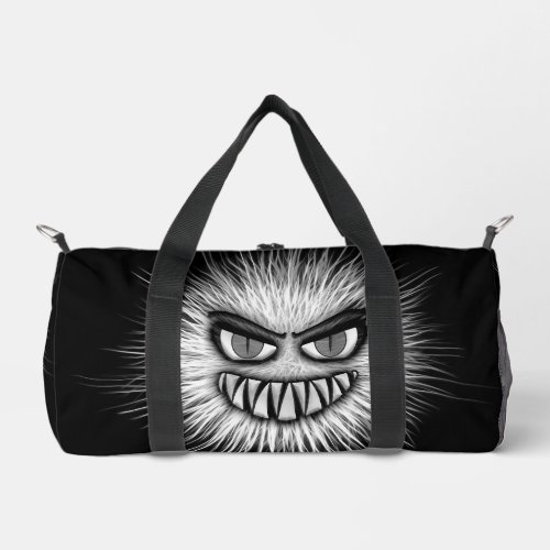 Funny Little Monster  Duffle Bag
