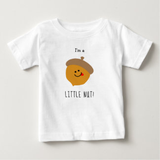 Funny Little Nut Baby Acorn Cartoon Cute Baby T-Shirt