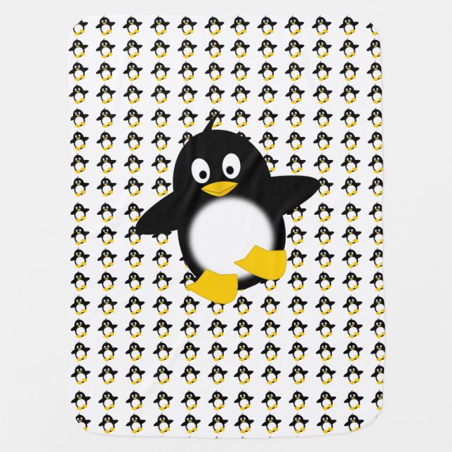 Funny little penguin blanket (Front)