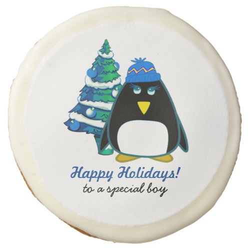 Funny Little Penguin Christmas Cookies for Kids