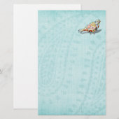 Funny Little Whimsical Bird Cute Blue (Front/Back)