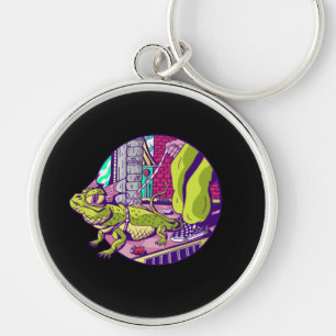 Funny Lizard Keychain