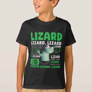 Funny Lizard Meme Animal Women Men _1 T-Shirt