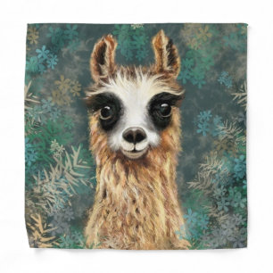 Funny Llama Bandana