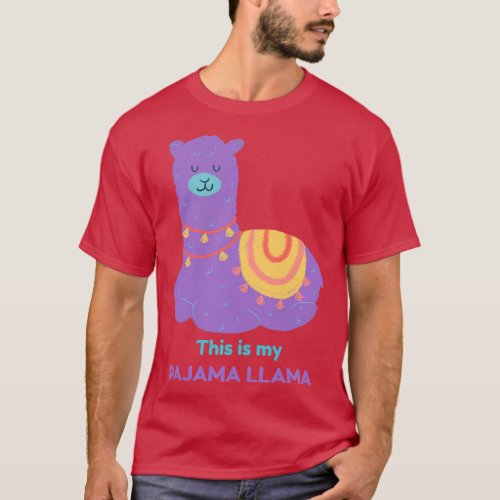 Funny Llama Cute 2 T_Shirt