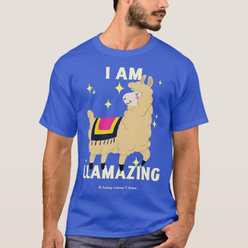 Funny Llama Cute T_Shirt