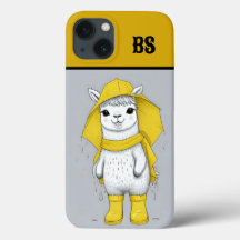 Funny Llama in Rain Boots – Beach Humor