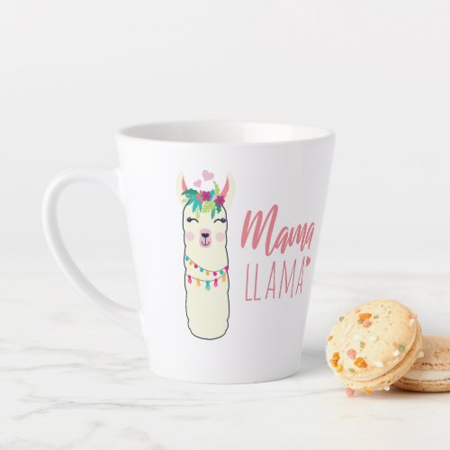 Funny Llama MAMA Cute Mothers Day Birthday Gift Latte Mug