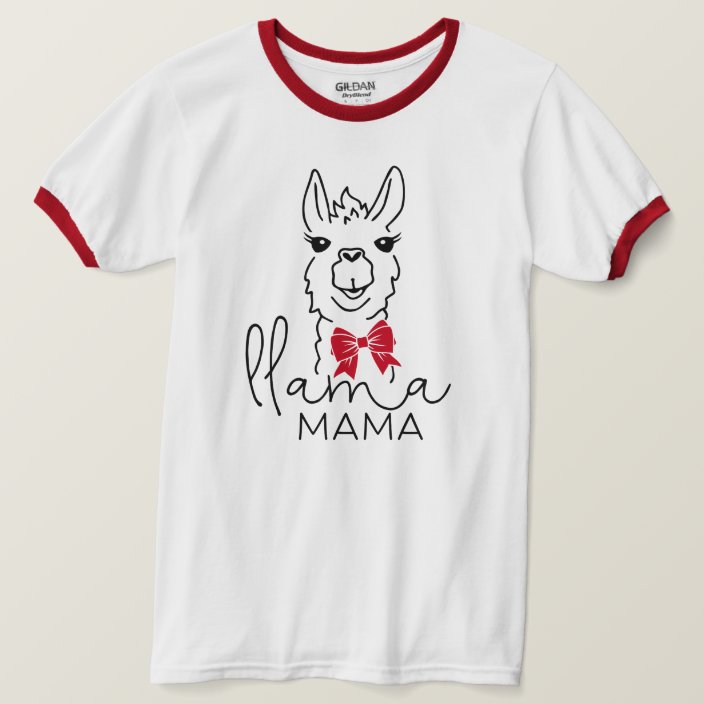 funny llama t shirts