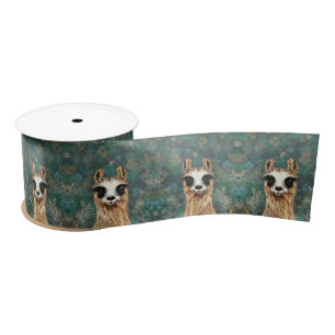 Funny Llama Ribbon