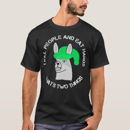 funny llama with hats lama with hat carl thats tw T_Shirt