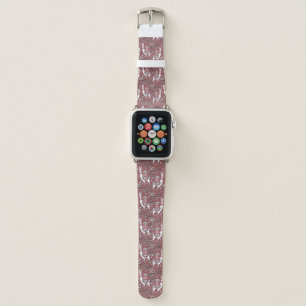 Funny Llamas Pattern Apple Watch Band